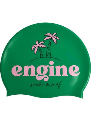 Engine Palm Swim Cap - Apple