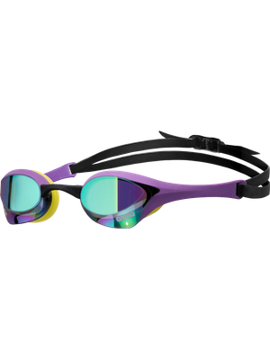 Arena Cobra Ultra Swipe Goggles - Emerald Mirror/Plum/Lime
