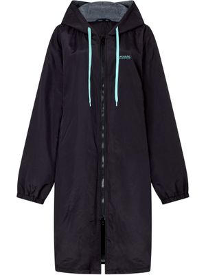 Zoggs Pool Parka - Black/Mint
