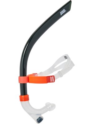 Zoggs Centre Line Snorkel - Black/Orange
