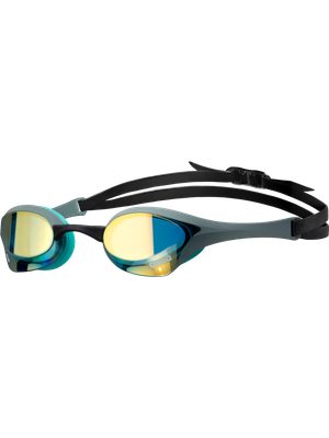Arena Cobra Ultra Swipe Goggles - Aqua Mirror/Sage/Peacock