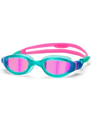Zoggs Phantom 2.0 Junior Titanium Goggles - Pink Mirror/Turquoise/Pink