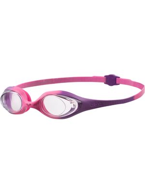 Arena Spider Junior Goggles - Clear/Pink/Purple
