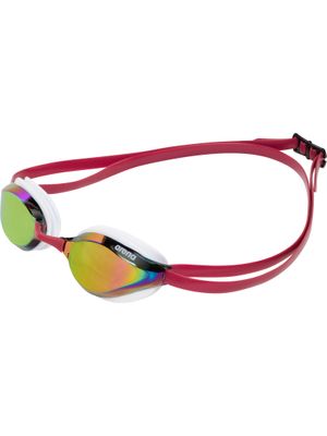 Arena Python Goggles - Copper Mirror/White/Red