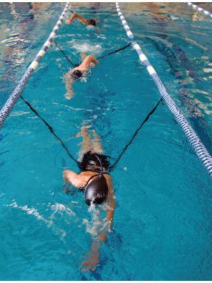 strechcordz stationary swim trainer