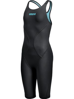 Arena Powerskin Impulso Junior Kneeskin - Black/Teal