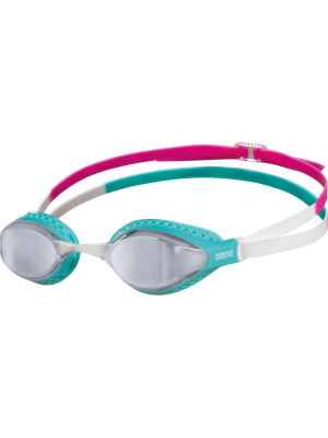 Arena Airspeed Goggles - Silver Mirror/Turquoise
