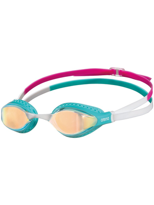 Arena Airspeed Goggles - Yellow Mirror/Turquoise