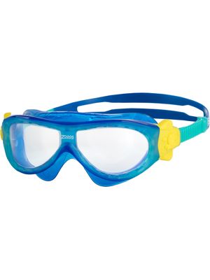 Zoggs Phantom Kids Mask - Clear/Blue/Turquoise