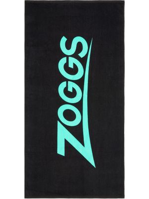 Zoggs Pool Towel - Black/Turquoise