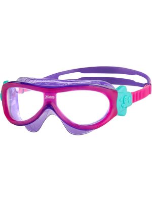 Zoggs Phantom Kids Mask - Clear/Pink/Violet
