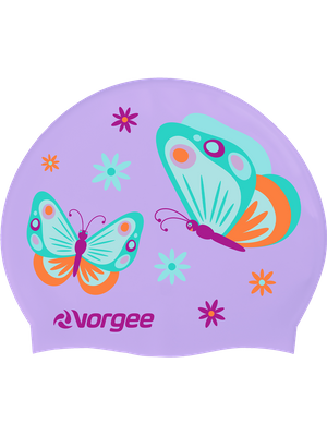 Vorgee Junior Character Swim Cap - Butterflies