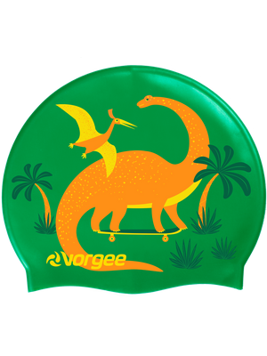 Vorgee Junior Character Swim Cap - Dinosaur