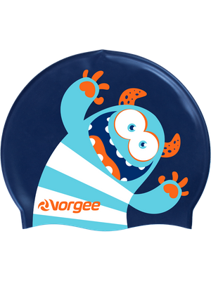 Vorgee Junior Character Swim Cap - Monster