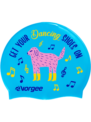 Vorgee Miss Glamour Swim Cap - Dancing Dog