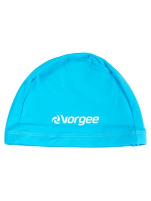 Vorgee Nylon Lycra Junior Swim Cap - Aqua Blue