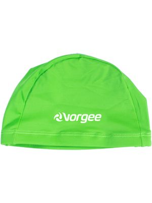 Vorgee Nylon Lycra Junior Swim Cap - Green