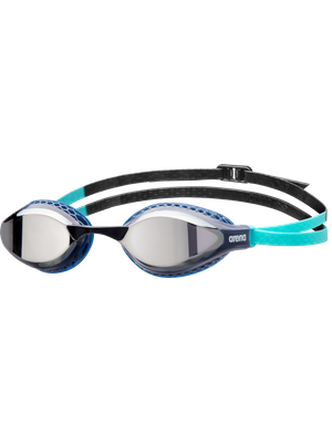 Arena Airspeed Goggles - Silver Mirror/Navy/Water