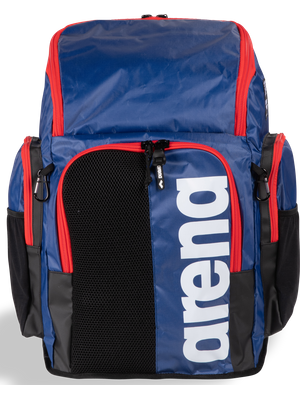 Arena Spiky 3 Backpack 45L - Navy/Red/White