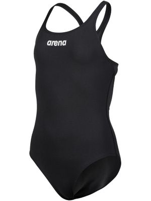Arena Solid Swim Pro One Piece Girls - Black/White