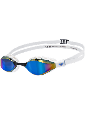 Arena Air Sonic Goggles - Blue Mirror/White