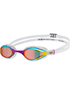 Arena Air Sonic Goggles - Gold Mirror/White