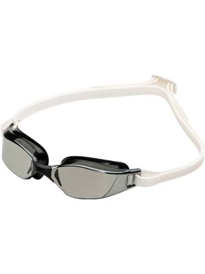 Aqua Sphere Xceed Goggles - Silver Titanium Mirror/Black/White