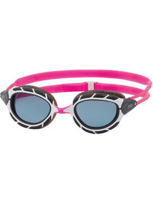 Zoggs Predator Goggles Regular Fit - Tint Smoke/Pink/White
