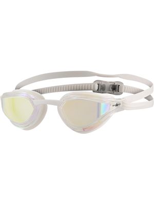AMANZI Dominate Goggles - Pearl Mirror/Clear/White