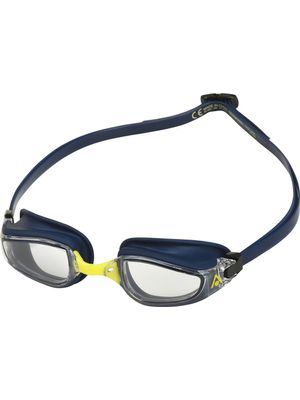 Aqua Sphere Fastlane Goggles - Clear/Navy/Yellow