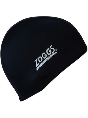Zoggs Deluxe Stretch Swim Cap - Black