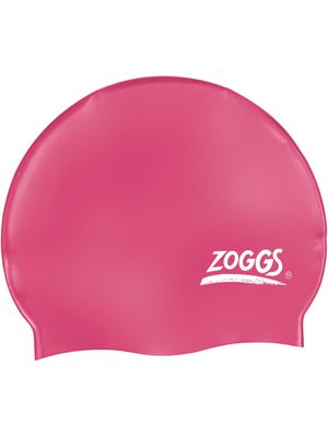 Zoggs Plain Swim Cap - Pink