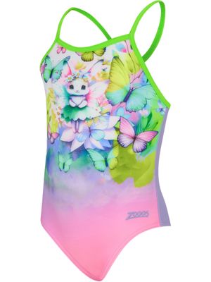 Zoggs Toddlers Crossback One Piece - Fairy Bunny