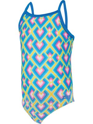 Zoggs Toddlers Tex Back One Piece - Xena