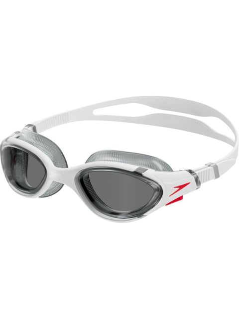 Speedo Biofuse 2.0 Goggles - Smoke/White/Red