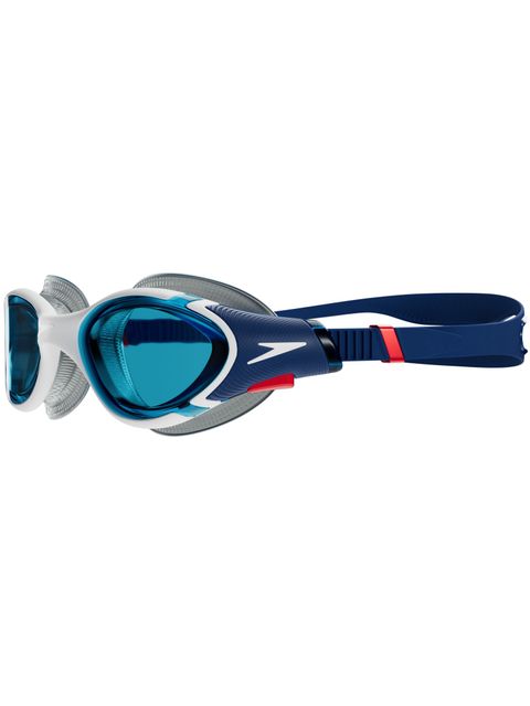 Speedo Biofuse 2.0 Goggles - Blue/Ammonite Blue/White/Red