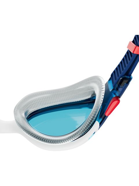 Speedo Biofuse 2.0 Goggles - Blue/Ammonite Blue/White/Red