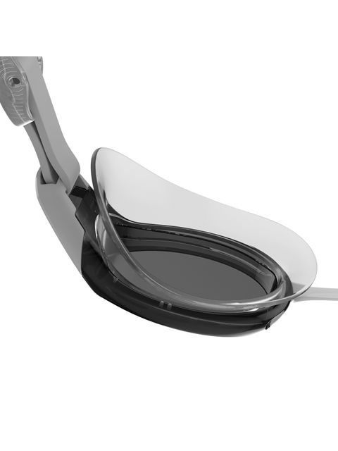 Speedo Mariner Pro Goggles - Chrome Mirror/White/Clear