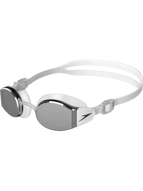 Speedo Mariner Pro Goggles - Chrome Mirror/White/Clear