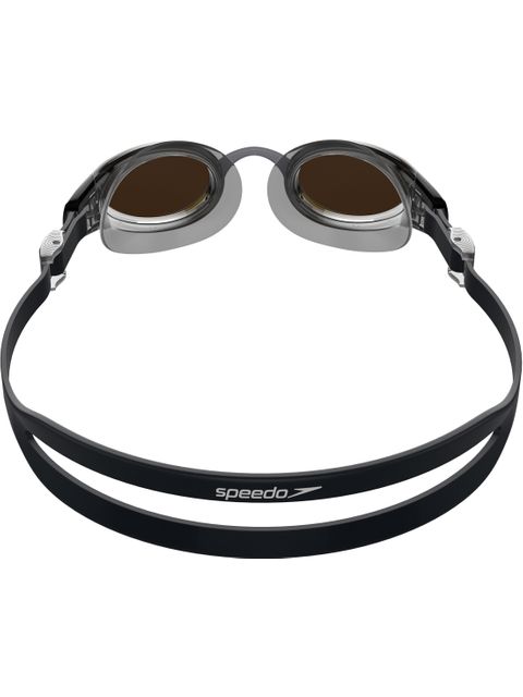 Speedo Mariner Pro Goggles - Fire Gold Mirror/Black/Clear