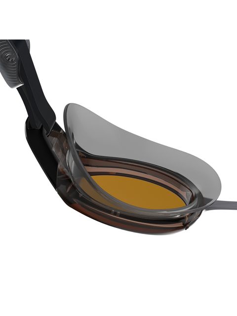 Speedo Mariner Pro Goggles - Fire Gold Mirror/Black/Clear