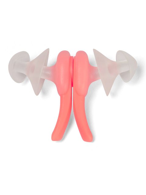 Speedo Biofuse Earplugs - Clear/Fluro Tangerine