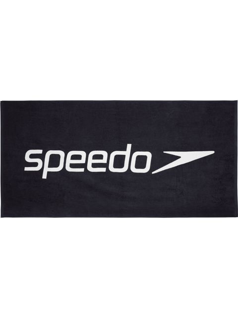 Speedo Logo Towel - Black & White