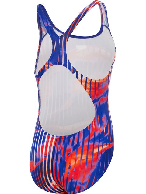 Speedo Linear Lava Splashback - Blue/Red/White