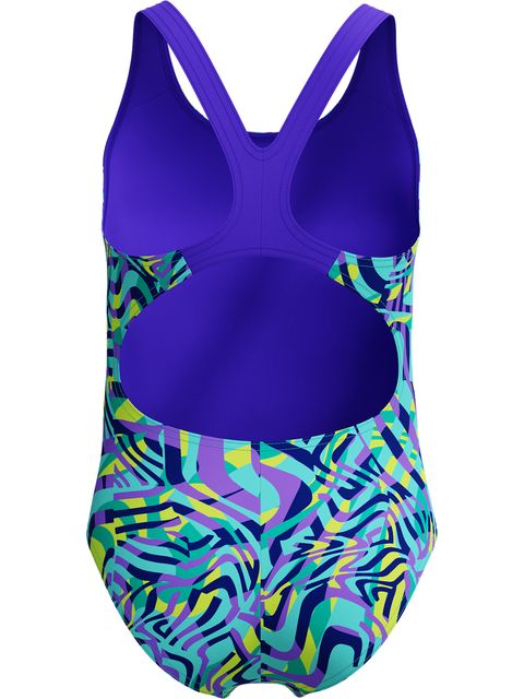 Speedo Digital Splashback One Piece - Indigo Glow