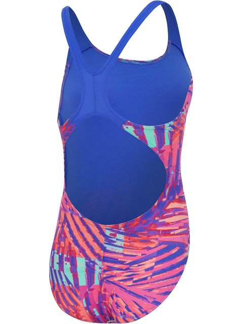 Speedo Digital Allover Splashback One Piece - Cobalt Pop