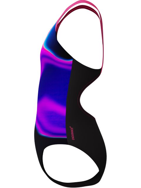 Speedo Placement Splashback One Piece - Pink/Anthracite
