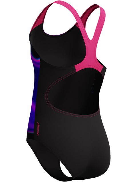 Speedo Placement Splashback One Piece - Pink/Anthracite