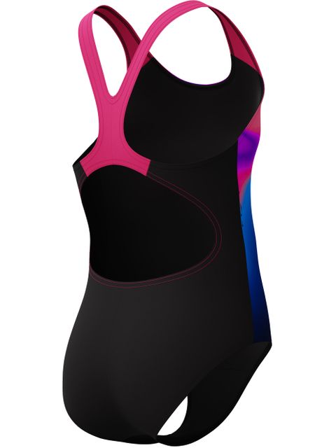 Speedo Placement Splashback One Piece - Pink/Anthracite