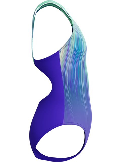 Speedo Powerstrike Splashback One Piece - Indigo Glow